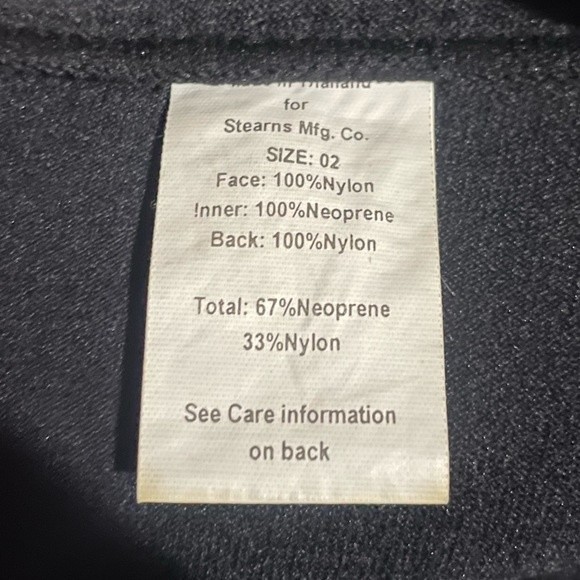 Stearns Adult Neoprene Short Sleeve Wetsuit Small - Picture 5 of 6